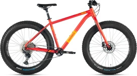Велосипед SILVERBACK SCOOP FATTY Satin Matt Orange-Gloss Light Citrus Orange Decals