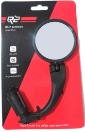 Зеркало VLX-BM103 левое/правое 71 мм в руль сферическое на 95мм ножке