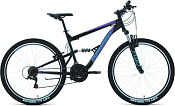Велосипед FORWARD RAPTOR 27,5 1.0 (2022) черный/фиолетовый