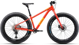 Велосипед SILVERBACK SCOOP FATTY (2025) SATIN MATT ORANGE/GLOSS LIGHT CITRUS ORANGE DECALS
